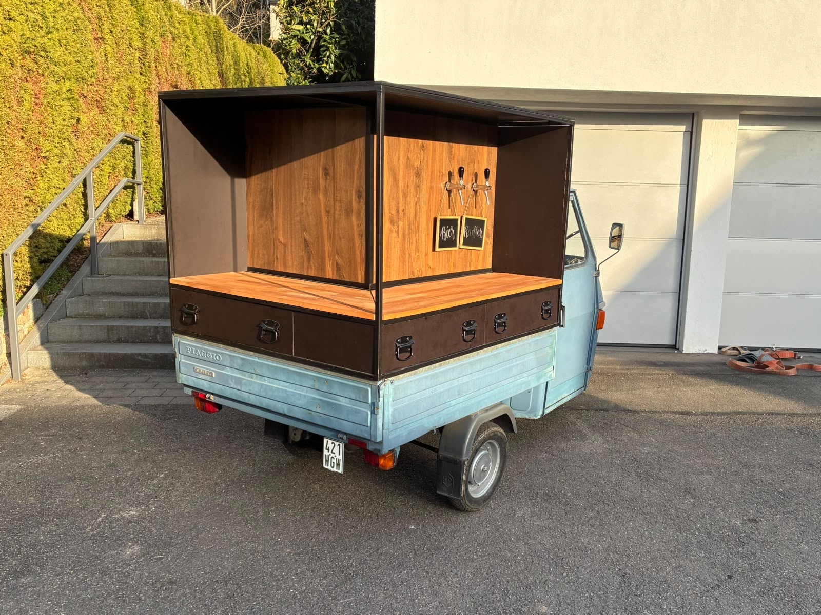 Ape Zapfanlage